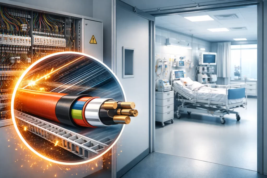 Fire-Resistant Cables as a Preventive Measure Against Electrical Fires In Hospitals
