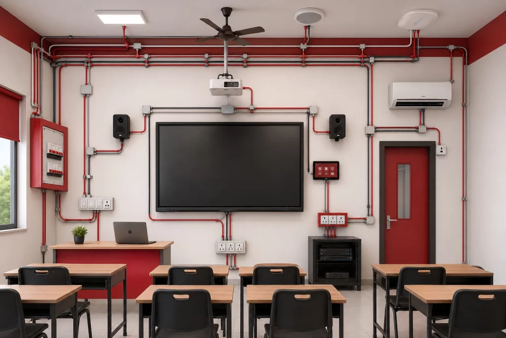 Smart Classroom Electrical System