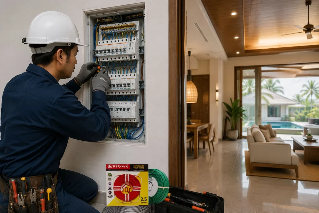 House Wiring Products for Villas